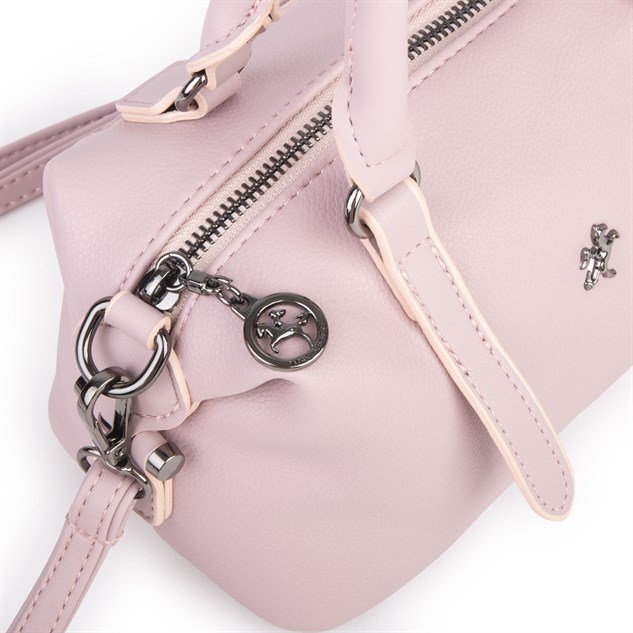 Nas Bag Mini Boy Kadın El ve Çapraz Çanta Pudra