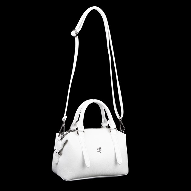 Nas Bag Mini Boy Kadın El ve Çapraz Çanta Beyaz Victoria