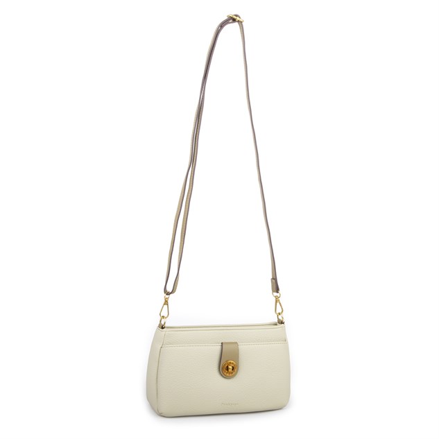 Nas Bag Mini Kadın Çapraz ve Omuz Çanta  (22x14 cm) Açık Yeşil