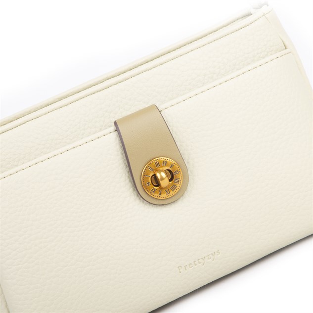 Nas Bag Mini Kadın Çapraz ve Omuz Çanta  (22x14 cm) Açık Yeşil