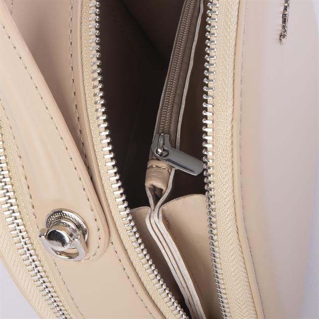Nas Bag Mini Kadın El ve Çapraz Çanta Kum Zra  (17x17 cm)