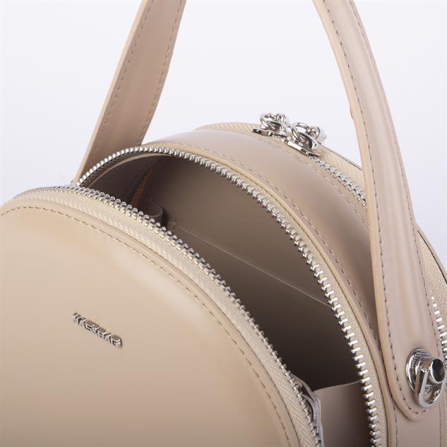 Nas Bag Mini Kadın El ve Çapraz Çanta Kum Zra  (17x17 cm)