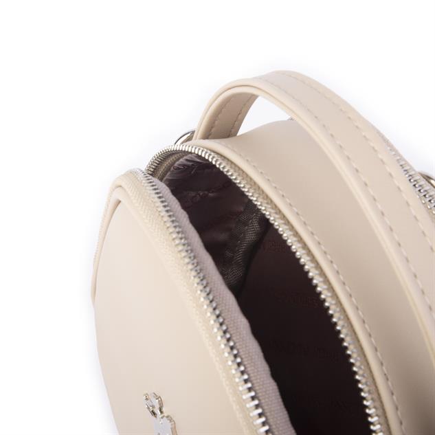 Nas Bag Mini  Kadın Sırt ,El  ve Omuz Çantası Dönüştürülebilir Tasarım Kum   Luna   (en:17cm ;boy :22cm) 