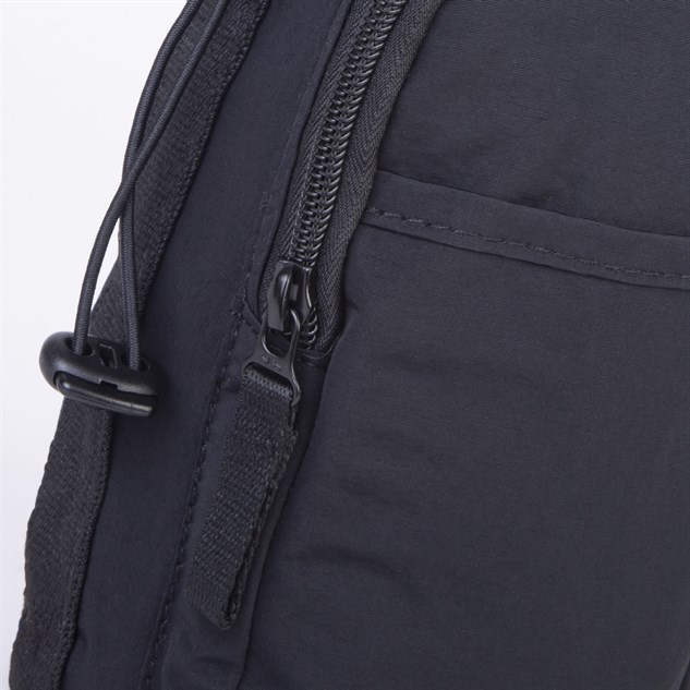 Nas Bag Mini Kadın Telefonluk Spor Şık Günlük Büzgülü El ve  Çapraz Çanta (en 20 cm ; boy 12 cm ) Siyah