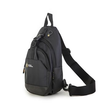 Nas Bag-Nas Polo  (Waterproof ) Outdoor Erkek Bel Ve Çapraz Body Bag Siyah