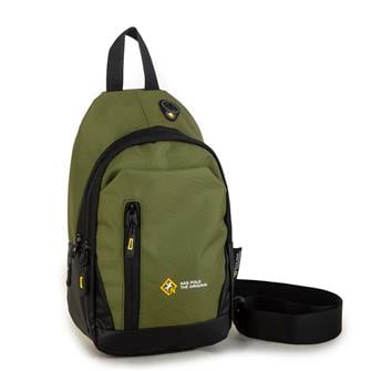 Nas Bag-Nas Polo (Waterproof) Outdoor Erkek Bel Ve Çapraz Body Bag Haki Yeşil