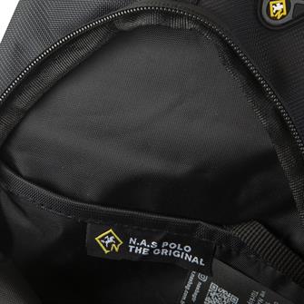 Nas Bag-Nas Polo (Waterproof) Outdoor Erkek Bel Ve Çapraz Body Bag Siyah