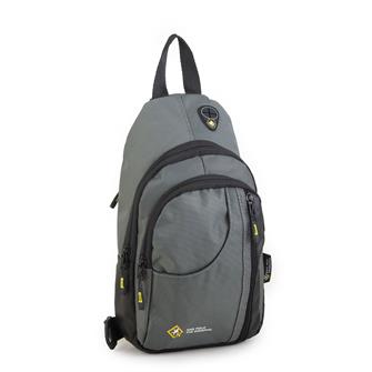 Nas Bag-Nas Polo (Waterproof) Outdoor Erkek Bel Ve Çapraz Body Bag Gri Antasit