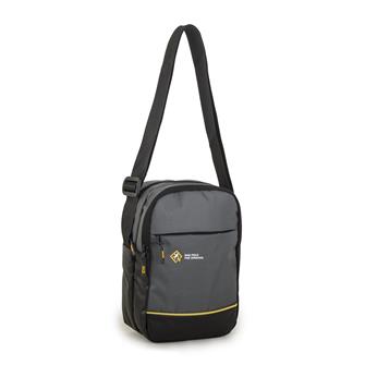 Nas Bag-Nas Polo (Waterproof ) Outdoor Erkek El Ve Çapraz Çanta Gri Antrasit
