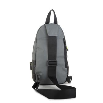 Nas Bag-Nas Polo (Waterproof) Outdoor Erkek Bel Ve Çapraz Body Bag Gri Antasit