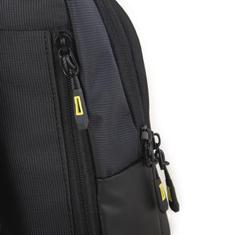 Nas Bag-Nas Polo (Waterproof) Outdoor Erkek Bel Ve Çapraz Body Bag Siyah