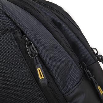 Nas Bag-Nas Polo (Waterproof) Outdoor Erkek Bel Ve Çapraz Body Bag Siyah