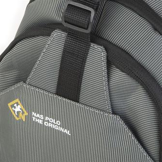 Nas Bag-Nas Polo  (Waterproof ) Outdoor Erkek Bel Ve Çapraz Body Bag Gri Antrasit