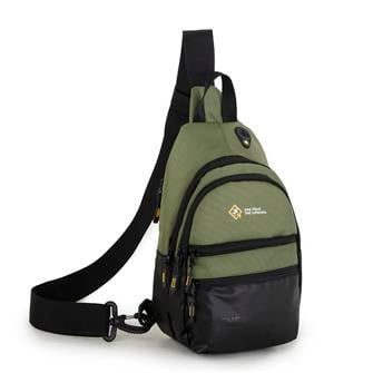 Nas Bag-Nas Polo (Waterproof) Outdoor Erkek Bel Ve Çapraz Body Bag Haki Yeşil