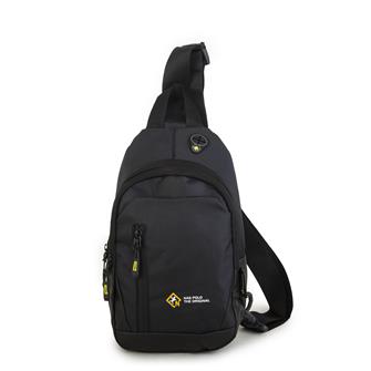 Nas Bag-Nas Polo (Waterproof) Outdoor Erkek Bel Ve Çapraz Body Bag Siyah