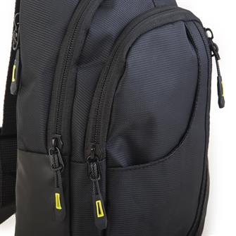 Nas Bag-Nas Polo (Waterproof) Outdoor Erkek Bel Ve Çapraz Body Bag Siyah