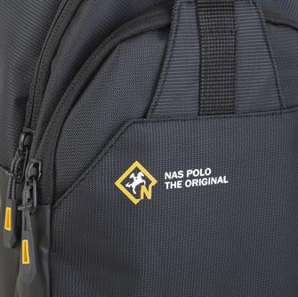 Nas Bag-Nas Polo  (Waterproof ) Outdoor Erkek Bel Ve Çapraz Body Bag Siyah