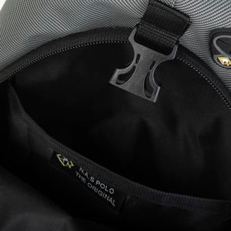 Nas Bag-Nas Polo  (Waterproof ) Outdoor Erkek Bel Ve Çapraz Body Bag Gri Antrasit