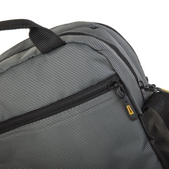 Nas Bag-Nas Polo (Waterproof ) Outdoor Erkek El Ve Çapraz Çanta Gri Antrasit
