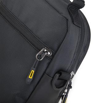 Nas Bag-Nas Polo (Waterproof) Outdoor Fonksiyonel Çok Gözlü Erkek El Ve Çapraz Çanta Siyah