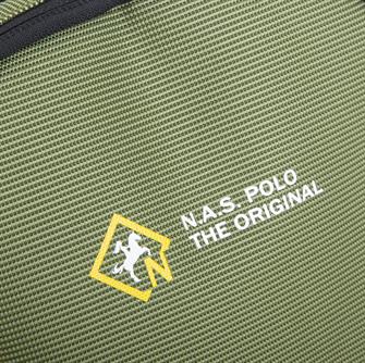 Nas Bag-Nas Polo (Waterproof) Outdoor Fonksiyonel Çok Gözlü Erkek El Ve Çapraz Çanta Haki Yeşil