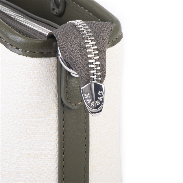Nas Bag Premium Mini 2 li Set El ve Çapraz Çanta ile Cüzdan Takım Yeşil