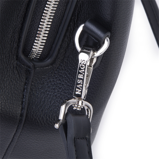 Nas Bag Premium 2li set Çanta El Omuz ve Çapraz Çanta Cüzdan Siyah