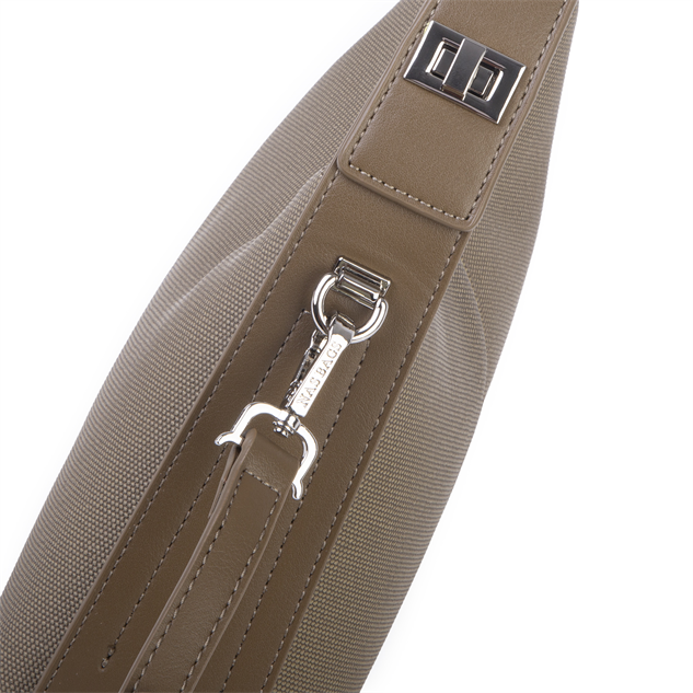 Nas Bag Premium 2li Set Kadın El Omuz ve Postacı Çantası ile Cüzdan Set Yeşil