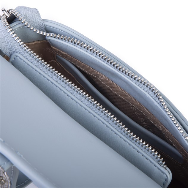 Nas Bag Premium Seri Mini 2li Set Çapraz El ve Cüzdan Seti Mavi