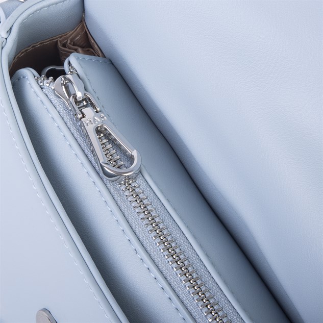 Nas Bag Premium Seri Mini 2li Set Çapraz El ve Cüzdan Seti Mavi