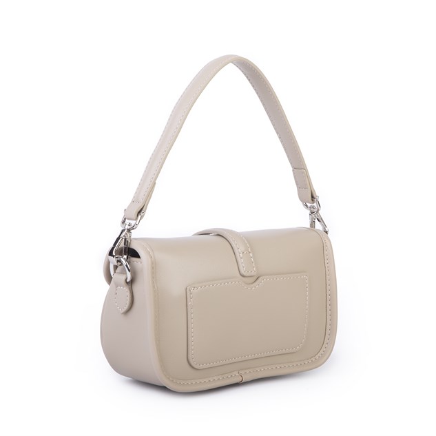 Nas Bag Premium Seri Mini 2li Set Çapraz El ve Cüzdan Seti Vizon