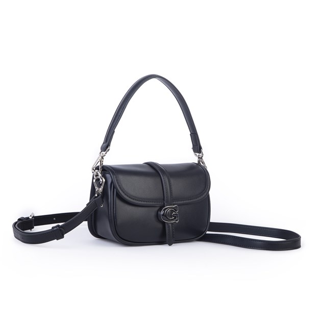 Nas Bag Premium Seri Mini 2li Set Çapraz El ve Cüzdan Seti Siyah