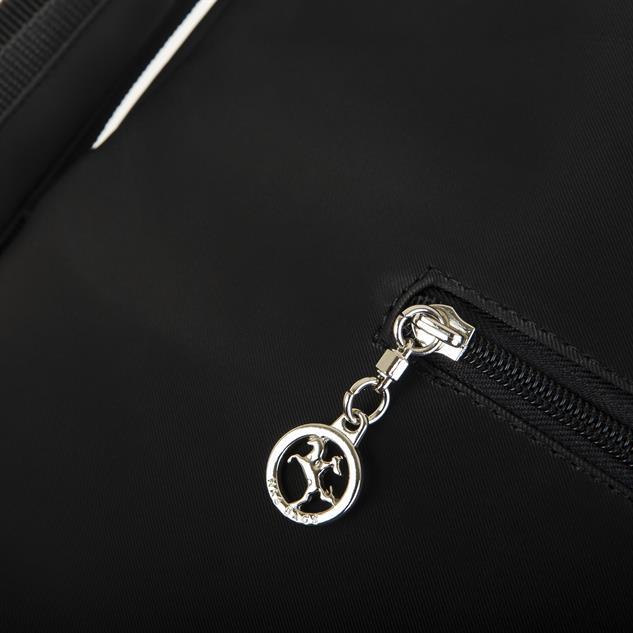 Nas Bag Sırt Çantası ve Omuz Çantası Dönüştürülebilir Tasarımlı Ürün Mini Ayrılabilir  Çapraz Çantalı  Siyah  Buzzy  (33x33 cm Ebatındadır)