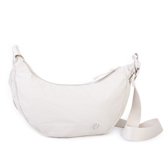 Nas Bag Ultra Hafif Kadın Spor Günlük Nas Bag Minimalist Günlük Ayarlanabilir Askılı Mini Hobo Çanta (en 25 cm ;boy 22 cm ) Kum