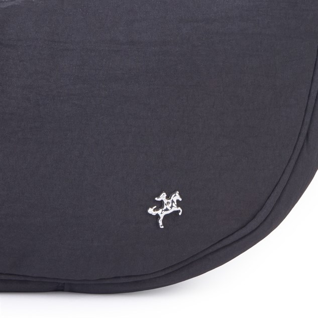 Nas Bag Ultra Hafif Kadın Spor Günlük Nas Bag Minimalist Günlük Ayarlanabilir Askılı Mini Hobo Çanta (en 25 cm ;boy 22 cm ) Siyah