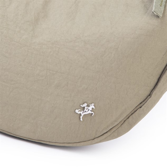 Nas Bag Ultra Hafif Kadın Spor Günlük Nas Bag Minimalist Günlük Ayarlanabilir Askılı Mini Hobo Çanta (en 25 cm ;boy 22 cm ) Haki