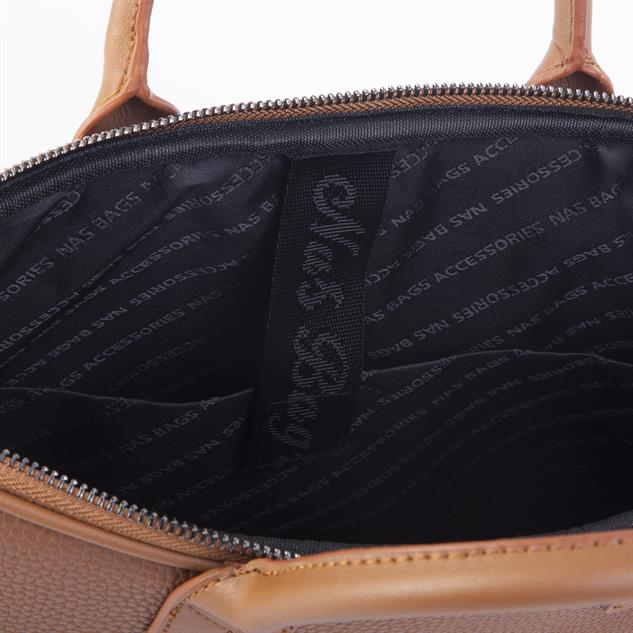 Nas Bag Unisex Business Bag Laptop ve Evrak Çantası El ve Çapraz Çanta Taba   Belinda 