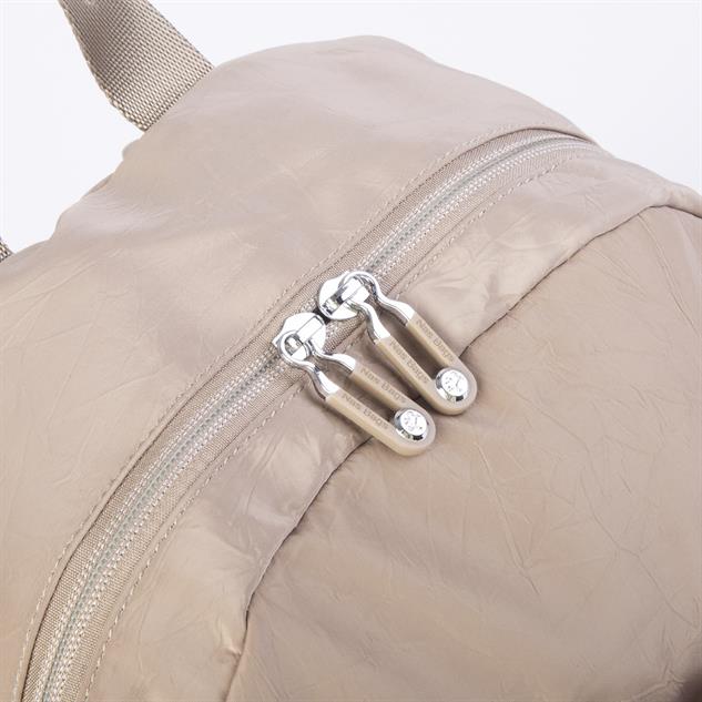 Nas Bag Unisex Büyük Boy Çok Gözlü Su Geçirmez Sırt Çantası Vizon 