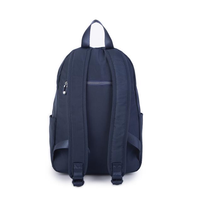 Nas Bag Unisex Büyük Boy Çok Gözlü Su Geçirmez Sırt Çantası Lacivert