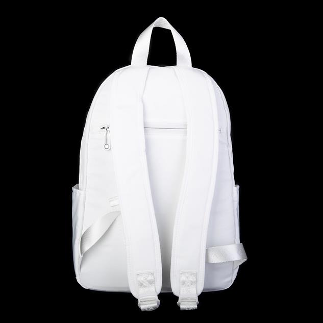 Nas Bag Unisex Büyük Boy Çok Gözlü Su Geçirmez Sırt Çantası Beyaz