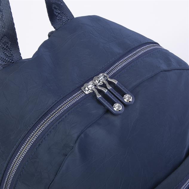 Nas Bag Unisex Büyük Boy Çok Gözlü Su Geçirmez Sırt Çantası Lacivert