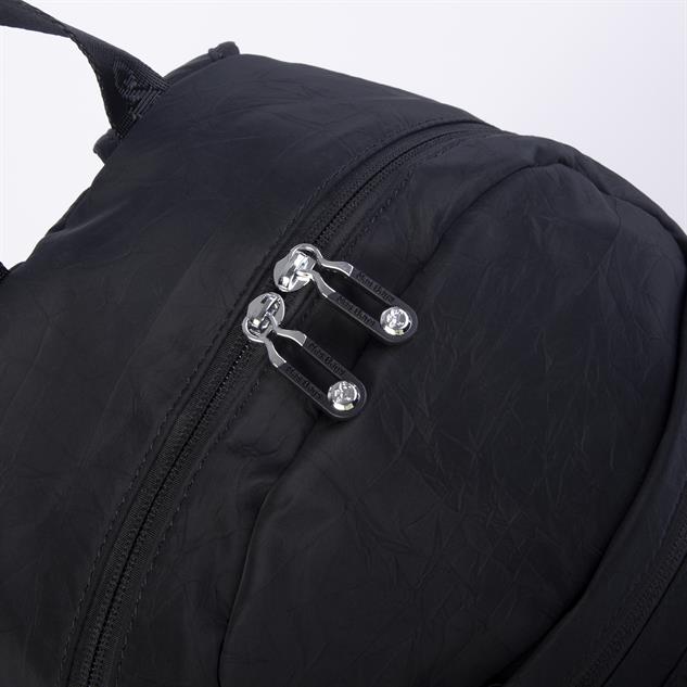 Nas Bag Unisex Büyük Boy Çok Gözlü Su Geçirmez Sırt Çantası Siyah