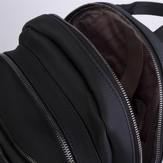 Nas Bag Unisex Büyük Boy Sırt Çantası Tablet Koruma Tasarımı Siyah Lacst