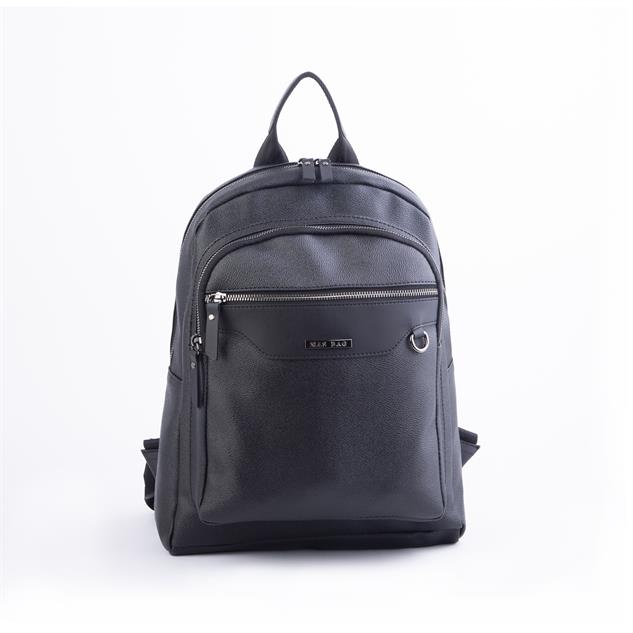Nas Bag Unisex Büyük Boy Sırt Çantası Tablet Koruma Tasarımı Siyah Mercan 