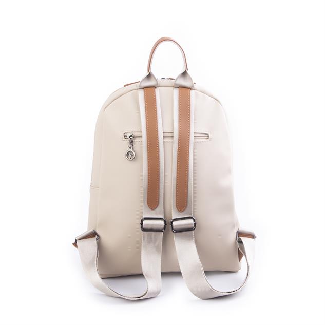 Nas Bag Unisex Büyük Boy Sırt Çantası Tablet Koruma Tasarımı Kum Taba Lacst  (en :32 cm ; boy :38)