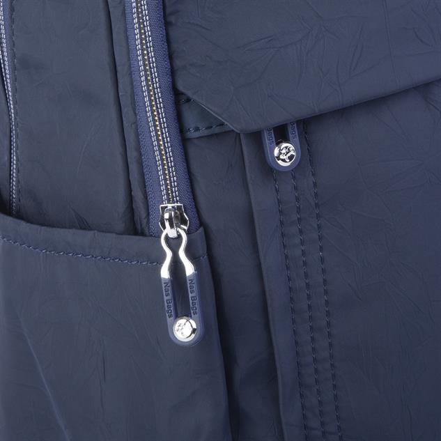 Nas Bag Unisex Büyük Boy Su Geçirmez Çok Gözlü Extra Hafif Sportif Sırt Çantası Lacivert 