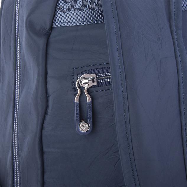 Nas Bag Unisex Büyük Boy Su Geçirmez Çok Gözlü Extra Hafif Sportif Sırt Çantası Lacivert 