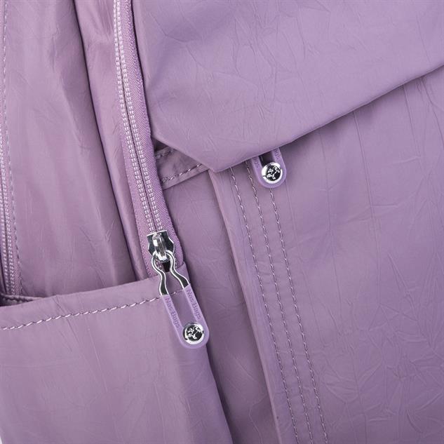 Nas Bag Unisex Büyük Boy Su Geçirmez Çok Gözlü Extra Hafif Sportif Sırt Çantası Mor