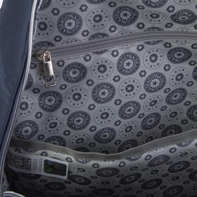 Nas Bag Unisex Büyük Boy Su Geçirmez (waterproof) Hafif Sırt Çantası Çok Gözlü Lacivert