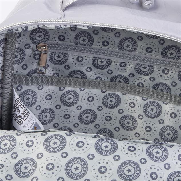 Nas Bag Unisex Büyük Boy Su Geçirmez (Waterproof)  Hafif Sırt Çantası Gri